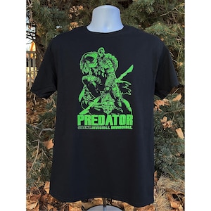 die PREDATOR Film T-Shirt Siebdruck alle Größen yautja