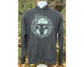 Felpa con cappuccio del libro di Boba Fett The Mandalorian, felpa con cappuccio di Star Wars, cacciatore di taglie Andor