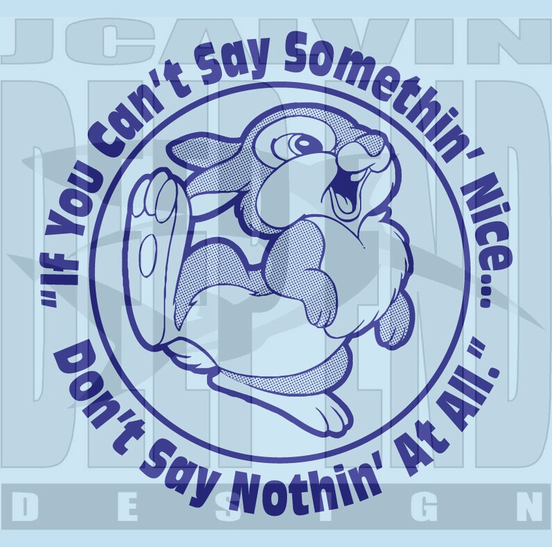 THUMPER Tshirt if You Can