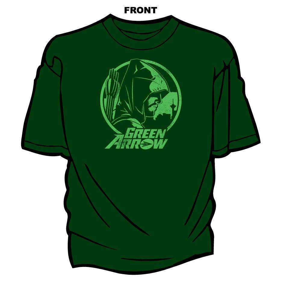 Logoshirt Sottobicchieri Green Arrow DC Comics - Sughero Con Stampa Originale - 10x10 Cm