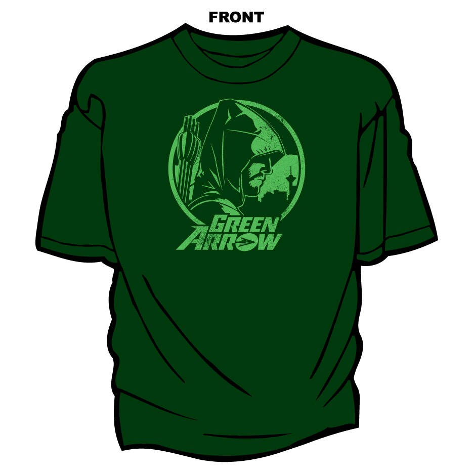 Logoshirt Sottobicchieri Green Arrow DC Comics - Sughero Con Stampa Originale - 10x10 Cm
