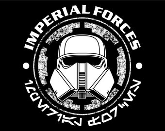 star Wars SOLO range trooper stormtrooper helmet t-shirt screen-printed force awakens last jedi han rise of skywalker kenobi mandalorian