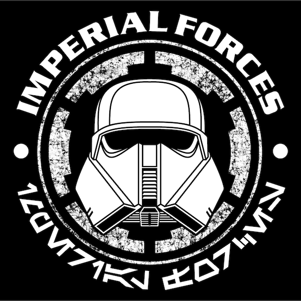 star Wars SOLO range trooper stormtrooper helmet t-shirt screen-printed force awakens last jedi han rise of skywalker kenobi mandalorian