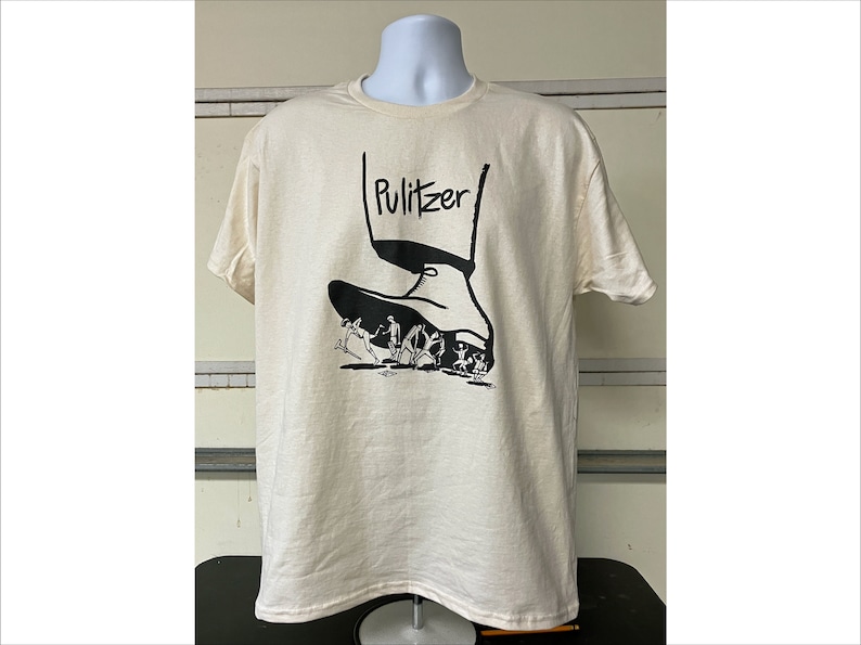 NEWSIES Pulitzer Political Cartoon T-shirt Jack Kelly Christian Bale