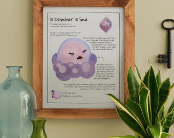 Watercolor Study: Sloomber Slime