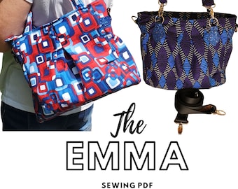 The Emma PDF Sewing Pattern  Handbag Tutorial Purse