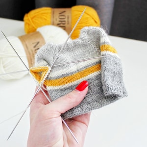 Sweater for toy knitting pattern, knitting doll sweater, PDF English pattern