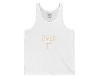 Over It Racer Back Tank Top