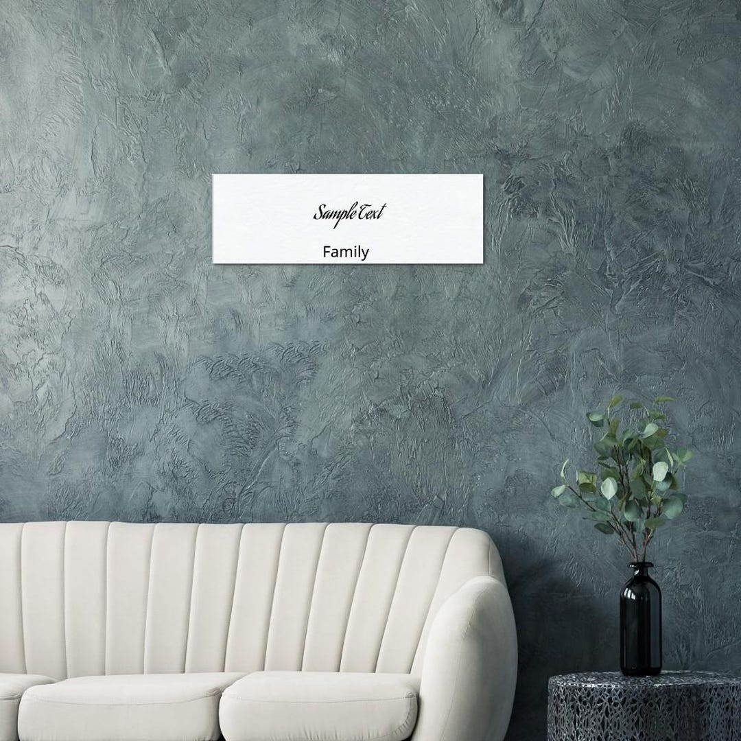 Personalized Family Name Street Sign Canvas - Gift Idea For Family - Up to 7 Members