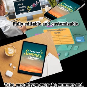 Essential Classroom Bundle | 5 Editable Teacher Templates for Organized Lesson Planning & Classroom Management