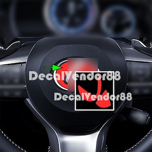 L Steering Wheel Vinyl Insert Set. 2013+ Models.
