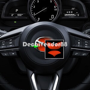 Car Interior Accessories Carbon Fiber Steering Wheel Buttons Frame Cover Stickers For Mazda 3 Axela 2010 2011 2012 2013 - 34 Car Interior Accessories Carbon Fiber Steering Wheel Buttons Frame Cover Stickers For Mazda 3 Axela 2010 2011 2012 2013 - 34