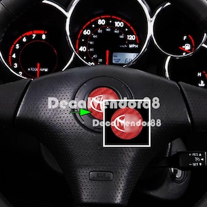T Steering Wheel Carbon Fiber Vinyl Insert Set. 2002-2008 Models.