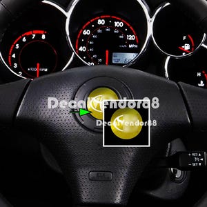 T Steering Wheel Brushed Aluminum Metallic Insert Set. 2002-2008 Models.