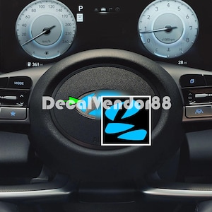 Hy Steering Wheel Vinyl Insert Set. 2024+ Models.