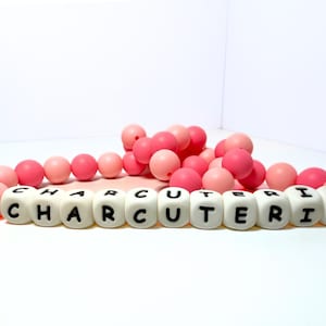 Colar de coleira de contas personalizado para cães com pulseira combinando para tutores de animais de estimação - Estilo de pulseira da amizade rosa, personalizado, apoia o resgate de cães