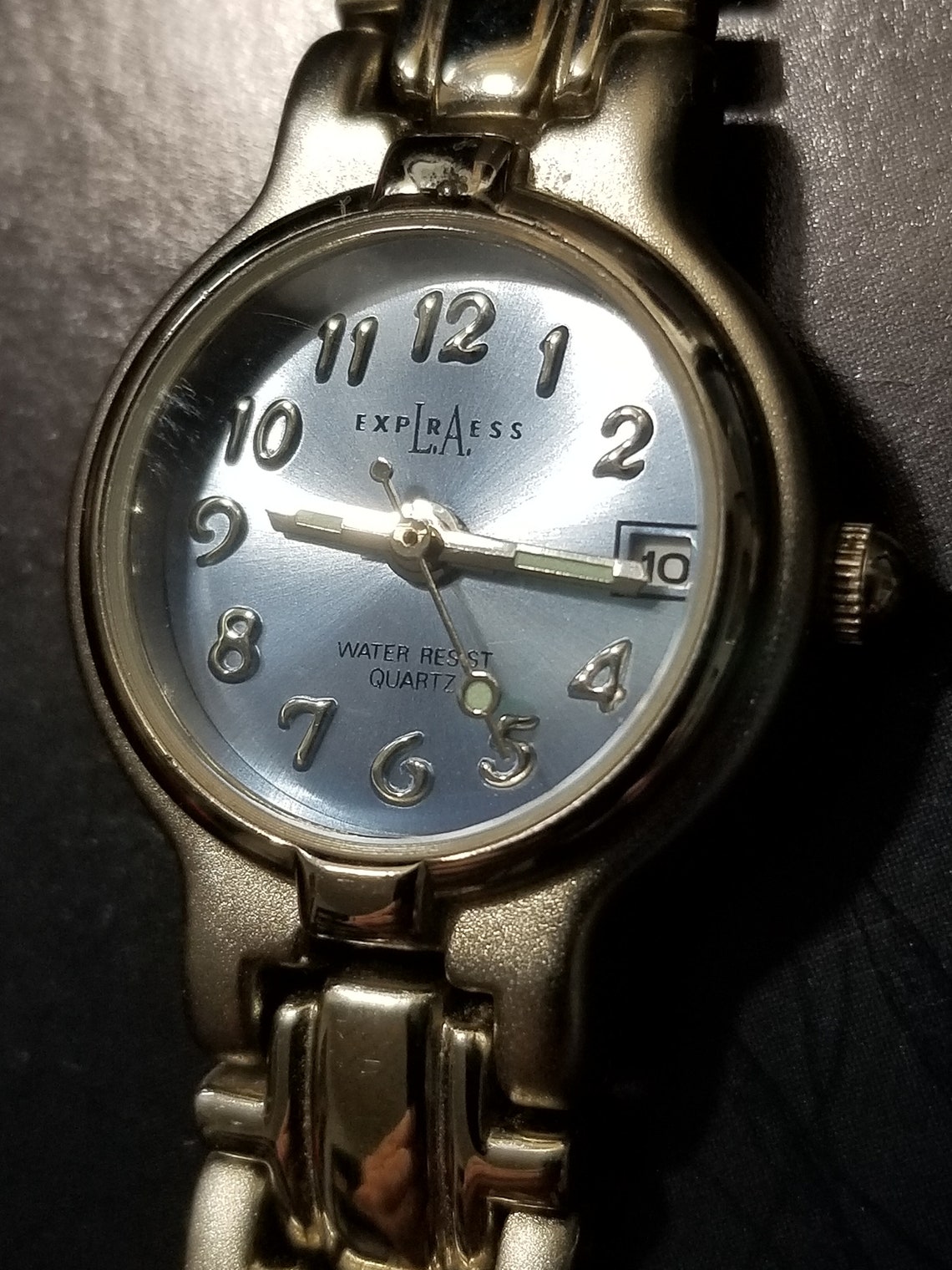 Women Wrist Vintage LA Express Quartz Watch Bracelet Etsy