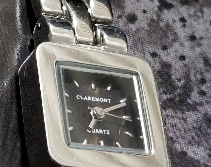 Claremont Quartz Watch 1 Diam With Very Unique Interesting Cute Amazing