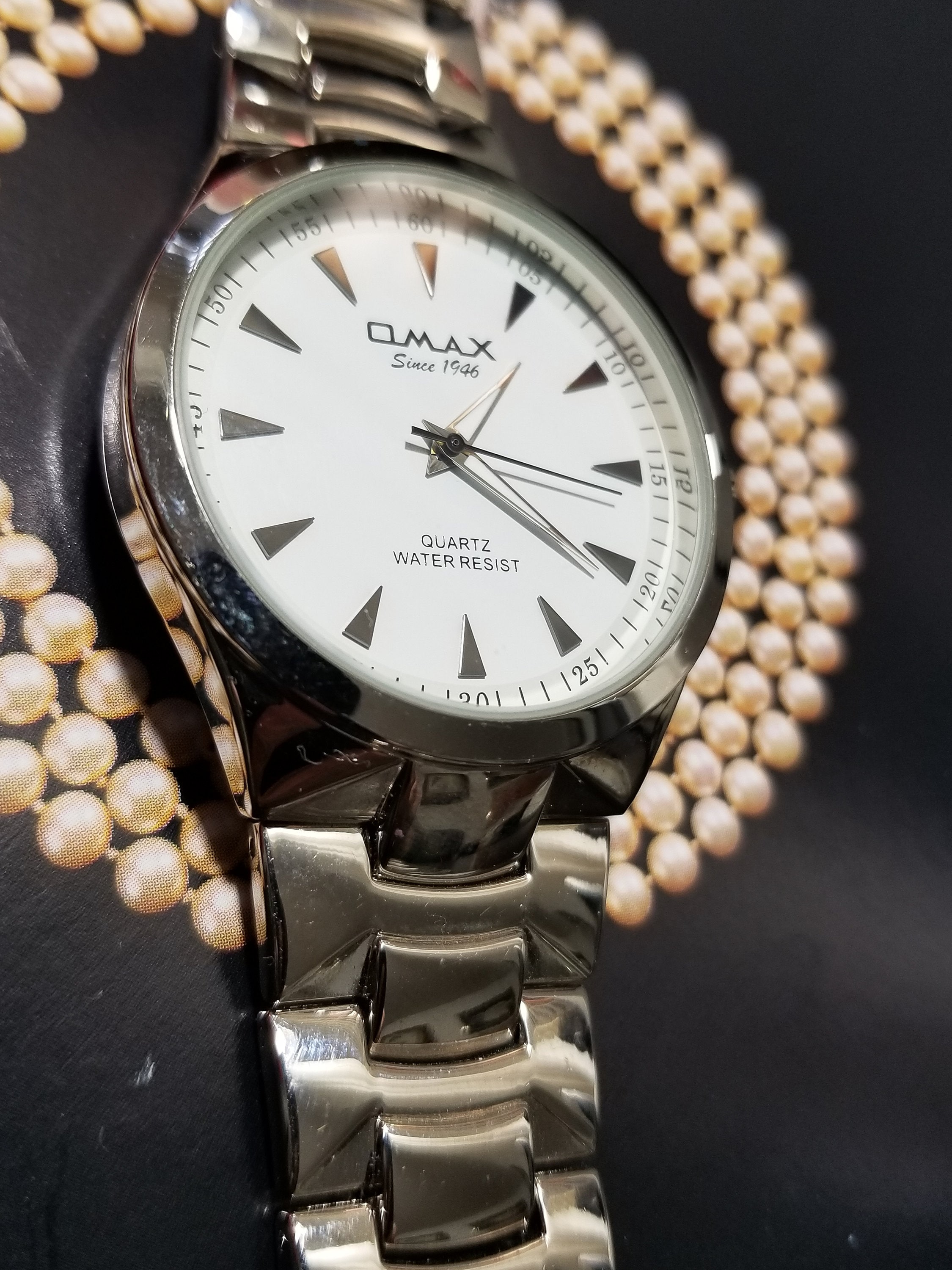 Omax since 1946 quartz water resist sales