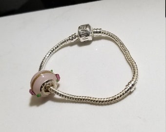 Pandora Wonderful Wedding Cake Bead Charm on Bracelet Silver Sterling 925  Great for  European Charms Collection Start up 1990s