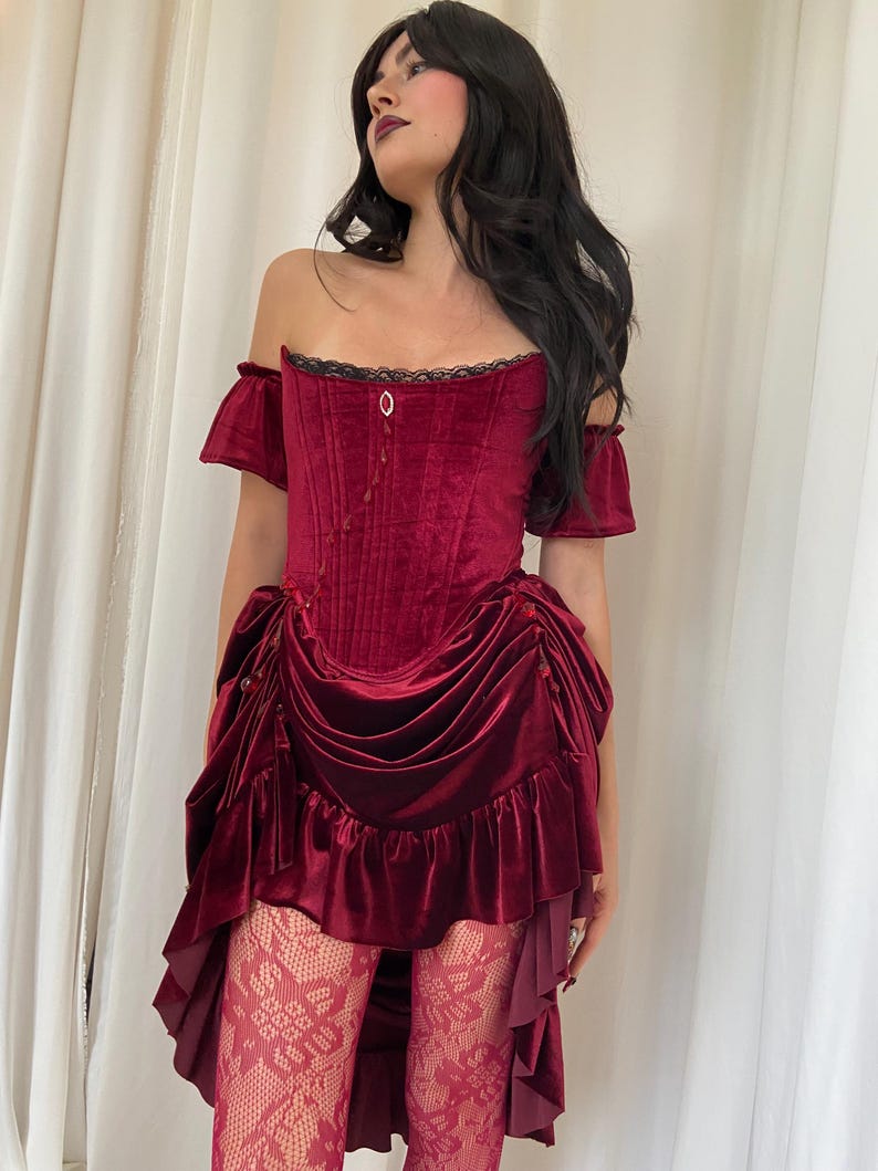 Dress With Glass Beads
