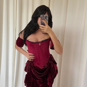 Velvet Corset Dress