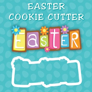 Easter 3D Cookie Cutter