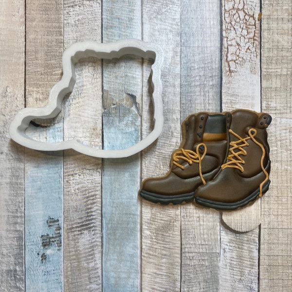 Hiking Boots 3D Cookie Cutter