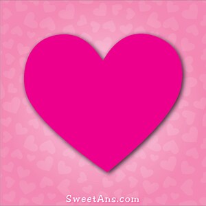 Valentine Heart 3D Cookie Cutter