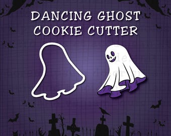 Ghost Cookie Cutter | Halloween Baking, Decorated Cookies