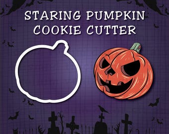 3D Printed Pumpkin Cookie Cutter | Halloween Baking, Fall Treats