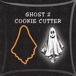 Halloween Ghost 3D Cookie Cutter