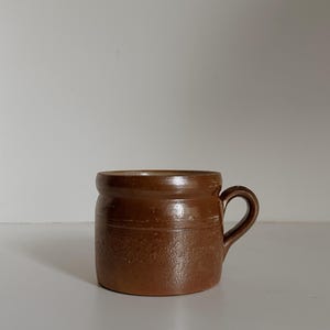 French Vintage Rillette Pot, Confit Pot, Preserving Jug, French Country Kitchen Decor, Rustic Farmhouse, Antique Kitchen Storage, French Jar