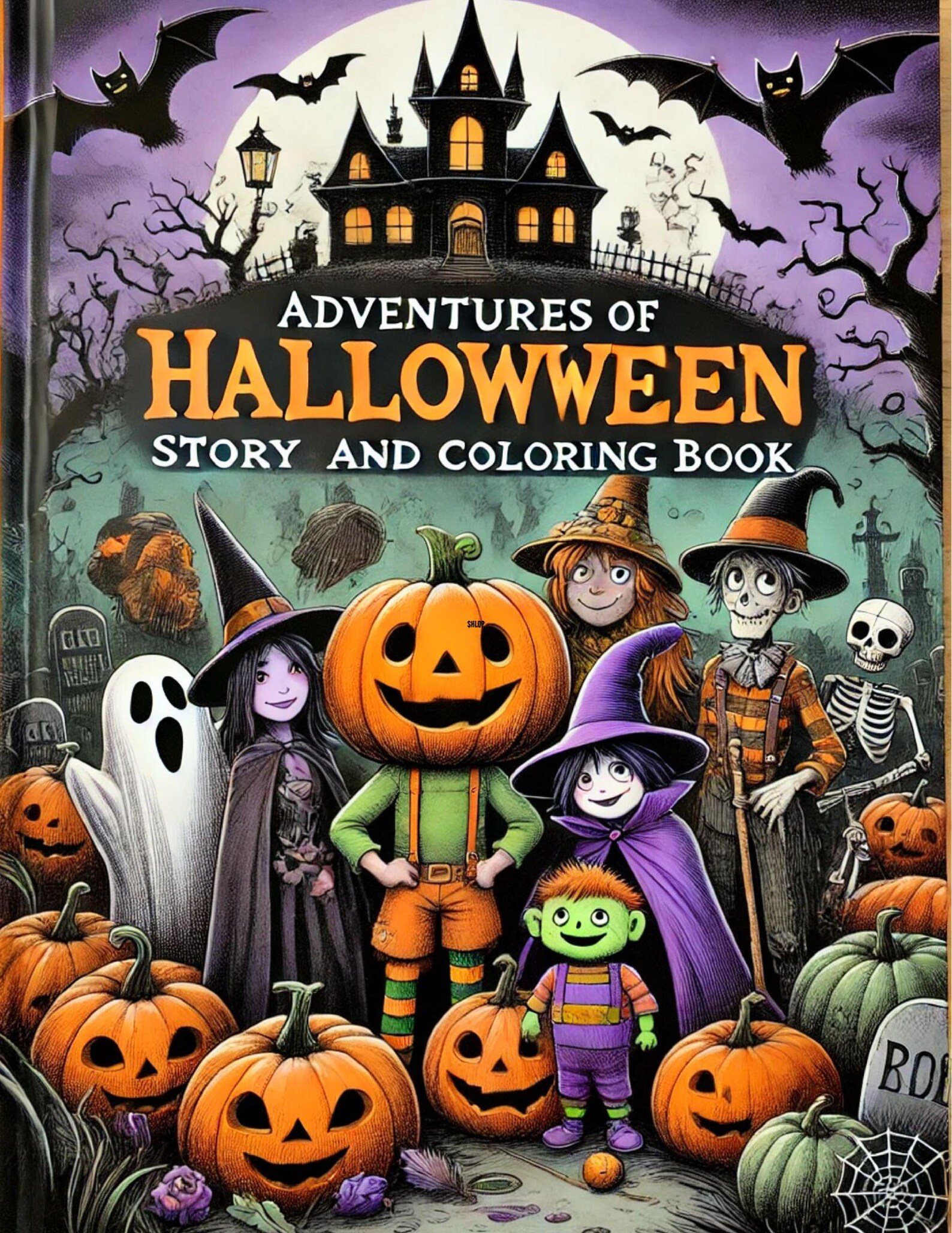 Adventure of Halloween Story – Printable Digital Moral Tale With ...