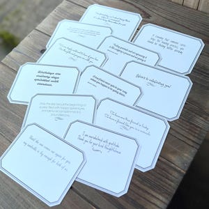 Insteekkaarten voor wenskaarten - Gezegden - Gevoelens
