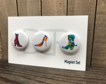 Shoes Magnets, Set of 3