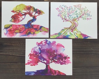 Tree Notecards, Set of 6