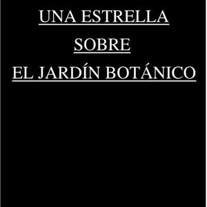 Une étoile au-dessus du jardin botanique – Livre de poésie en espagnol