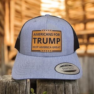 Trumpf-Hut | Präsident Donald Trump Hut mit Aufnäher | Perfektes Weihnachtsgeschenk | Snapback Trucker Kappe | Trumpf | MAGA | Halte Amerika großartig