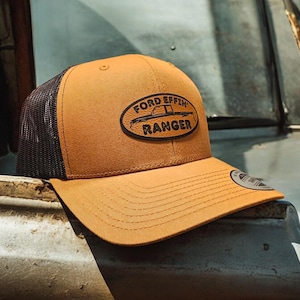 Gorra Ford Ranger Effin / Gorra de mecánico / Gorra de aficionado a los autos / Gorra divertida / Gorra Ford Ranger / Gorra de camionero / Gorra con parche / Regalo navideño / Día del Padre
