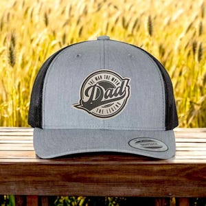 Dad, the man, the myth, the legend hat | Trucker Hat | Patch Hat | Dad Hat | Gift | Fathers day | Birthday | Holiday Gift | Dad