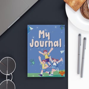 Diario de actividades diarias para niños, diseño elegante, libro de alta calidad para niños, planificador, diario, cuaderno, regalo de regreso a la escuela