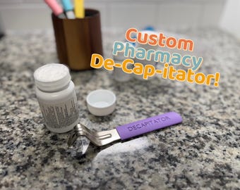 Kundenspezifischer Apotheken-De-Cap-Itator: Easy Open Pill Flaschenöffner