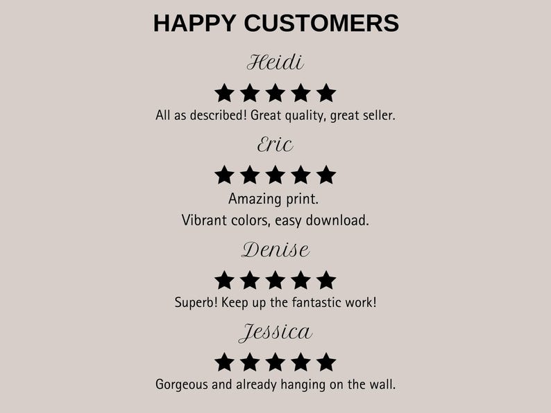 Happy Customers Reviews.