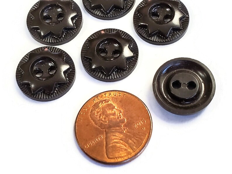 Vintage Colt Star Buttons for Sewing Knitting or Collecting Etsy
