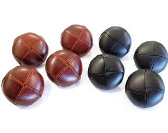 Vintage Leather Blazer Button Sets in Your Choice of Color and Sizes