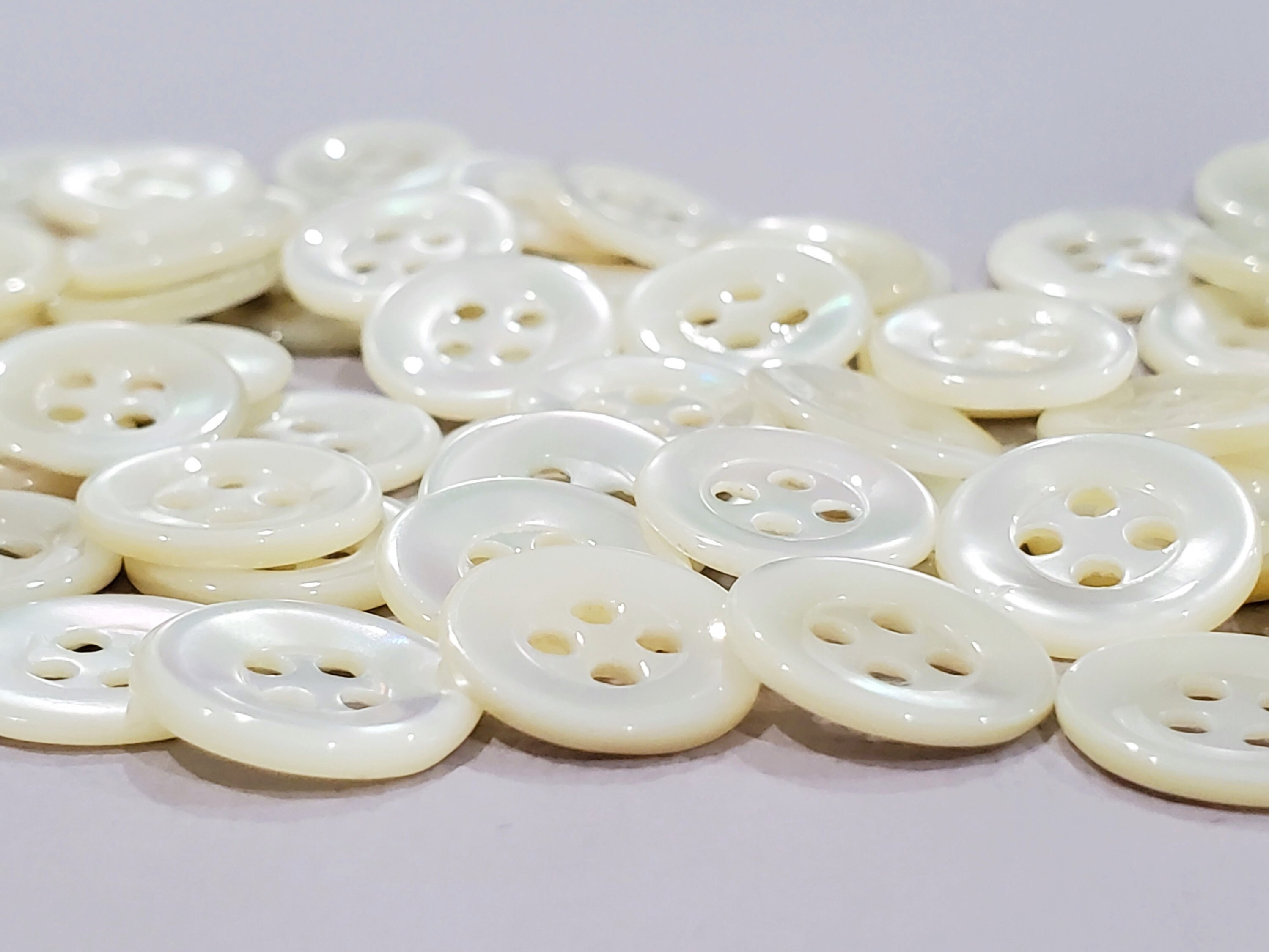 Green Snail Vintage Mother of Pearl Buttons, Luminous Shell for Sewing ...