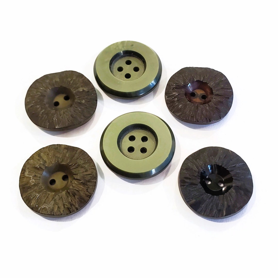 Vintage Coat Buttons in Your Choice of Styles for Sewing Etsy