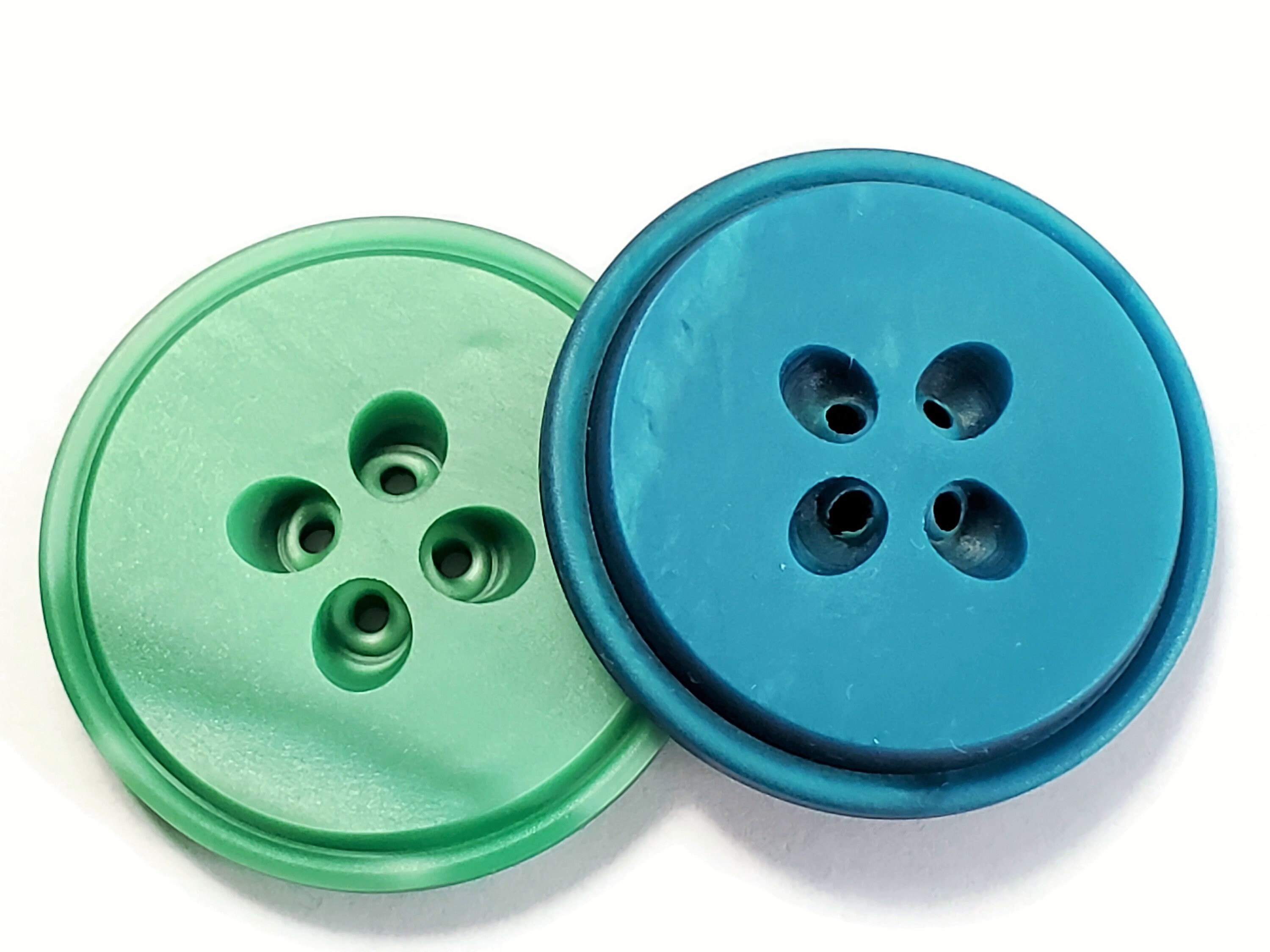 Extra Large Vintage Coat Buttons 2 Pieces High Quality Mid Etsy