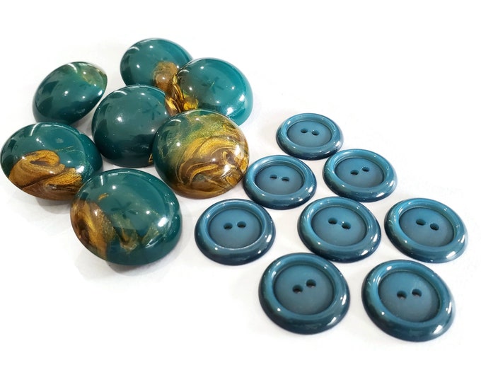 The Buckley Harrison Button Set in Retro Rainbow